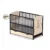 Patut cu sertar Vessanti Milo Girafa Crem cu wenge + Saltea Cocos 10 cm