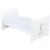 Patut din lemn Nadia II Babyneeds Girafa 120×60 cm multifunctional Alb
