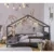 Patut din lemn YappyHytte Bed transformabil in casuta de joaca 160×80 cm Verde