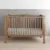 Patut din lemn masiv transformabil pentru bebe si junior Noble Vintage 140 x 70 cm