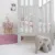 Patut din lemn pentru bebe inaltime saltea reglabila Star Baby Gri 120×60 cm