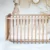 Patut din lemn pentru bebe inaltime saltea reglabila Stardust Craft vintage 120×60 cm