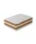 Patut mic co-sleeping din lemn classic alb cu saltea Cocos Spuma Cocos 90 x 40 x 7 cm