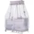 Patut pentru copii Chipolino Palace Hippo grey pliabil