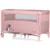 Patut pentru copii Chipolino Relax pink marshmallow pliabil, cu laterala culisanta
