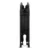 Patut pliabil Kinderkraft Moon Dream Black, echipat cu o saltea sigura, partile laterale din plasa, geanta inclusa