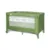 Patut pliabil, Lorelli Carina, 2 nivele, deschidere laterala cu fermoar, prevazut cu roti cu frana, Green Stars