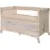 Patut pliabil Lorelli Up and Down, laterala culisanta, Fog Beige Flying Friends