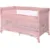 Patut pliabil Lorelli Up and Down, laterala culisanta, Mellow Rose Sleeping Animals