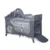 Patut pliabil Moonlight Plus 2 nivele cu accesorii Cool Grey Pandas