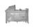 Patut pliabil Moonlight Rocker 2 nivele cu accesorii Grey Fun