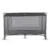 Patut pliabil cu un singur nivel de inaltime Coccolle Notte, Geanta transport inclusa, Dimenisune interioara 120×60 cm, Ideal pentru calatorii, Foarte compact la pliere, Greystone