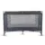 Patut pliabil cu un singur nivel de inaltime Coccolle Notte, Geanta transport inclusa, Dimenisune interioara 120×60 cm, Ideal pentru calatorii, Foarte compact la pliere, Jet Black