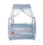 Patut pliabil stil baldachin Magic Sleep cu accesorii Blue Adventure