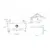 Patut pliant cu un nivel Stefi cu intrare laterala cu fermoar 2 roti 120×60 cm roz ombre Lionelo
