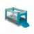 Patut pliant cu un nivel Stefi cu intrare laterala cu fermoar 2 roti 120×60 cm turquoise Lionelo