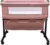 Patut transformabil in balansoar Baby Care Co-Sleeper Roz Cu plasa insecte si cosulet depozitare, 4 roti cu frana, Dimensiuni 85X95X50 cm, Saltea inclusa, Cadru aluminiu