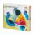 Paun colorat din lemn, Tender Leaf Toys