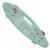 Penny board portabil Action One ABEC-7, PU, Aluminiu, Tropical Paradise