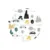 Perna bebelusi MimiNu Ursulet multifunctionala Childrens Journey Grey