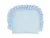 Perna clasica de dormit cu volanas 28×25 cm Minky Blue
