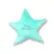 Perna decorativa personalizata Steluta din plus minky verde menta