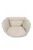 Perna pentru leagan tip cuib, Ikonka, cu captuseala moale, dimensiune 56 x 63 x 36 cm, Ecru