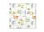 Pernuta inaltator pentru scaun copii Sensillo 32x32x8 cm cu husa detasabila din bumbac,prevazuta cu fermoar,curele reglabile de fixare Walk in Forest