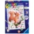 Pictura pe numere pentru copii Ravensburger CreArt Veverita cu sclipici