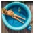 Piscina gonflabila Dippy Quut Toys albastru 120 cm