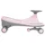 PlasmaCar copii fara pedale gravitationala Skiddou Bjorg Keep Pink roz cu roti din spuma PU, recomandata copiilor de la 3 ani cu o greutate maxima de 50 kg