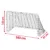 Poarta fotbal pentru copii 183x122x61 cm Neo-Sport cu cadru din otel,plasa rezistenta,4 ancore de montare incluse Footbal Play