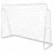 Poarta mare pentru fotbal Neo-Sport cu covoras numerotat 245x80x155 cm