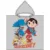 Poncho cu gluga SunCity Batman DC Heroes Unite 55×110 cm Fast Dry AMY988426