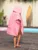 Poncho plaja cu protectie solara model Summer Fruit