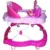 Premergator Baby Care Ratusca Roz reglabil in 3 trepte, pliabil, 8 Roti, cu melodii