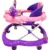 Premergator reglabil in 2 trepte Novokids Baby C Mov Ratusca cu melodii, roti silentioase din silicon, pliabil