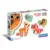 Primele mele puzzeluri, Clementoni, Animale din padure, 2, 3, 4 si 5 piese