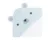 Prosop KikkaBoo cu gluga din bumbac 90x90cm Bear with me Blue