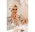 Prosop Turban din bambus pentru mamici si copii Sepia Rose