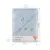 Prosop baie bambus cu gluga 100 x 100 cm Babyono albastru