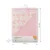 Prosop baie cu gluga bumbac soft 100 x 100 cm Babyono roz