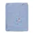 Prosop bumbac organic Blue 75x150cm XKKO