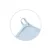 Prosop copii Baby Ono cu gluga fibra bambus 100×100 cm vulpita albastru