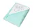 Prosop copii cu capison 100x100cm Little Bunnies green