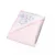 Prosop copii cu capison 80×80 cm Little Bunnies roz