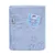 Prosop cu gluga bumbac organic Blue 90×90 cm XKKO