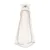 Prosop cu gluga cu urechi din bumbac 80×80 cm Ecru Qwl Qmini