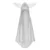 Prosop cu gluga cu urechi din bumbac 80×80 cm Gray Rabbit Qmini