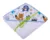 Prosop cu gluga din fibra de bambus 100×100 cm White Forrest